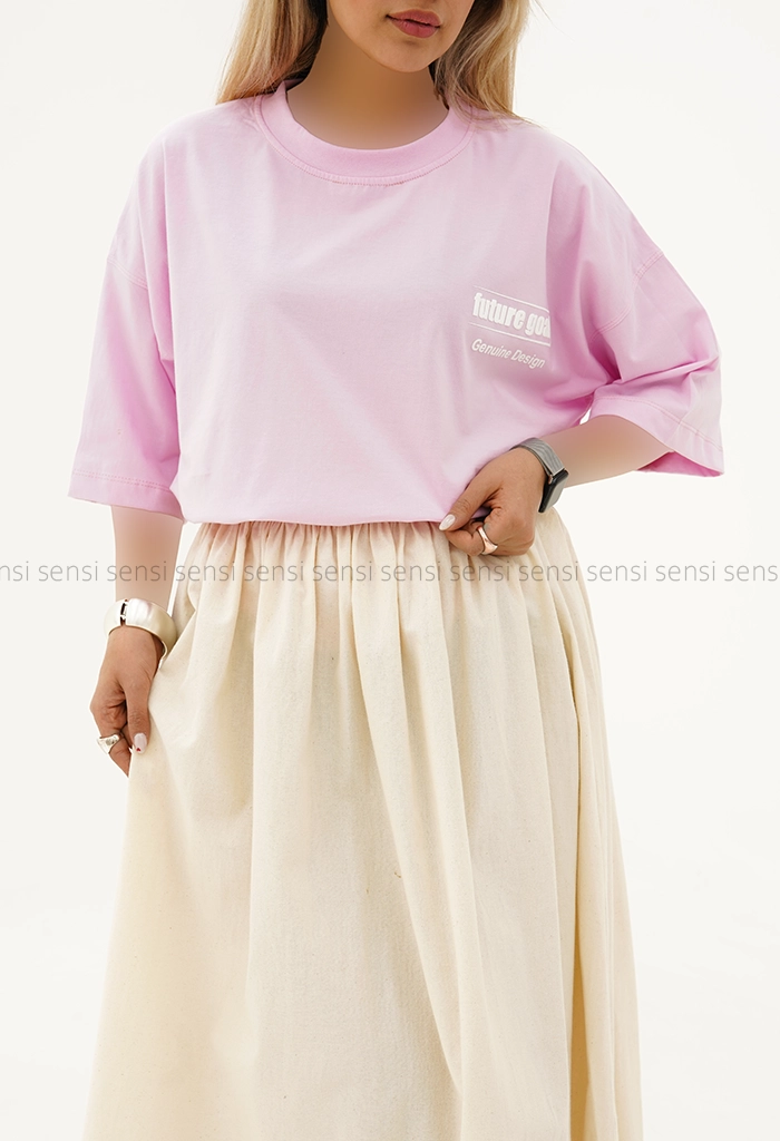 تیشرت کیمونو پشت چاپ دار کد1005432